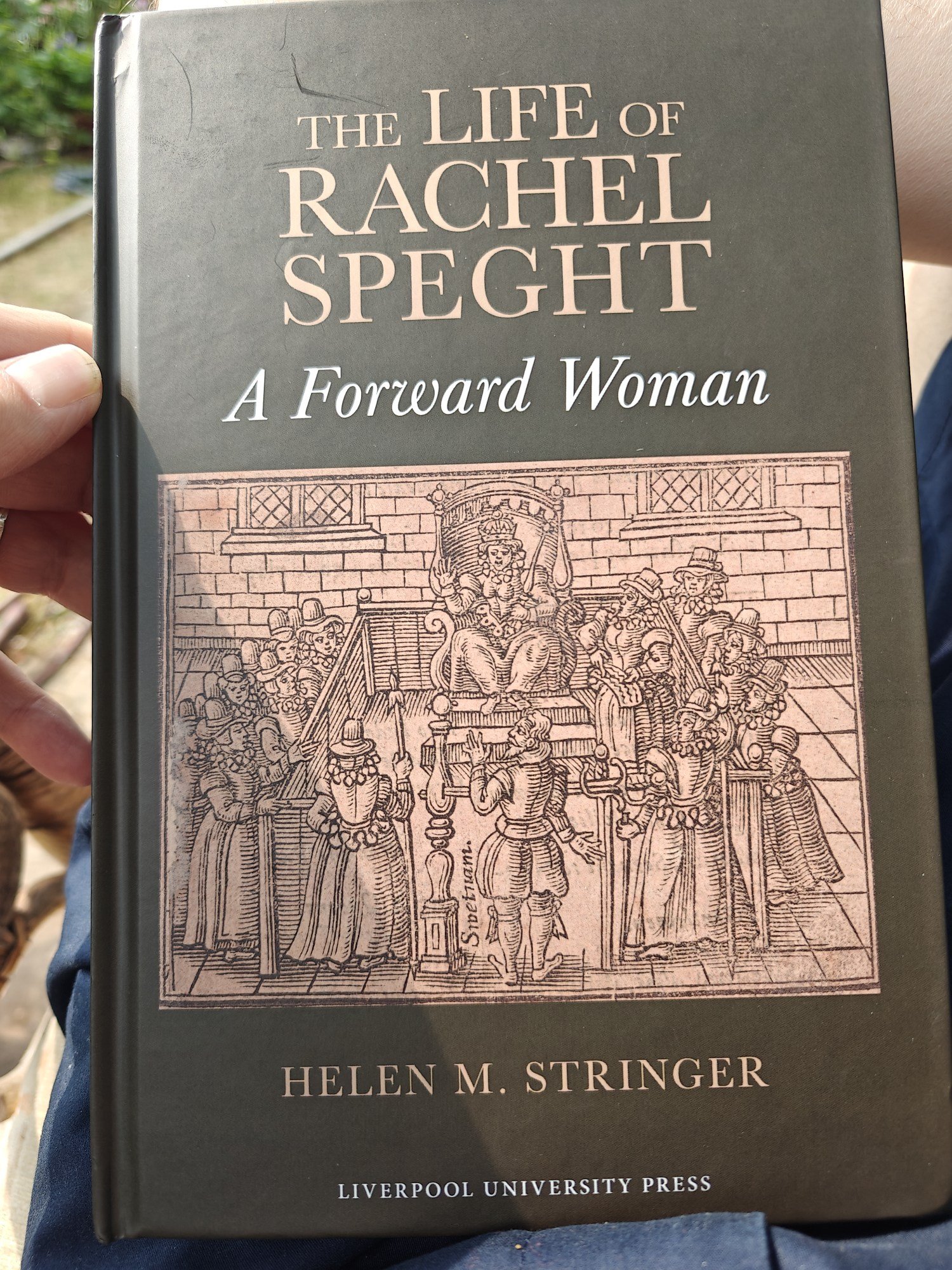 The cover of The Life of Rachel Speght: A Forward Woman