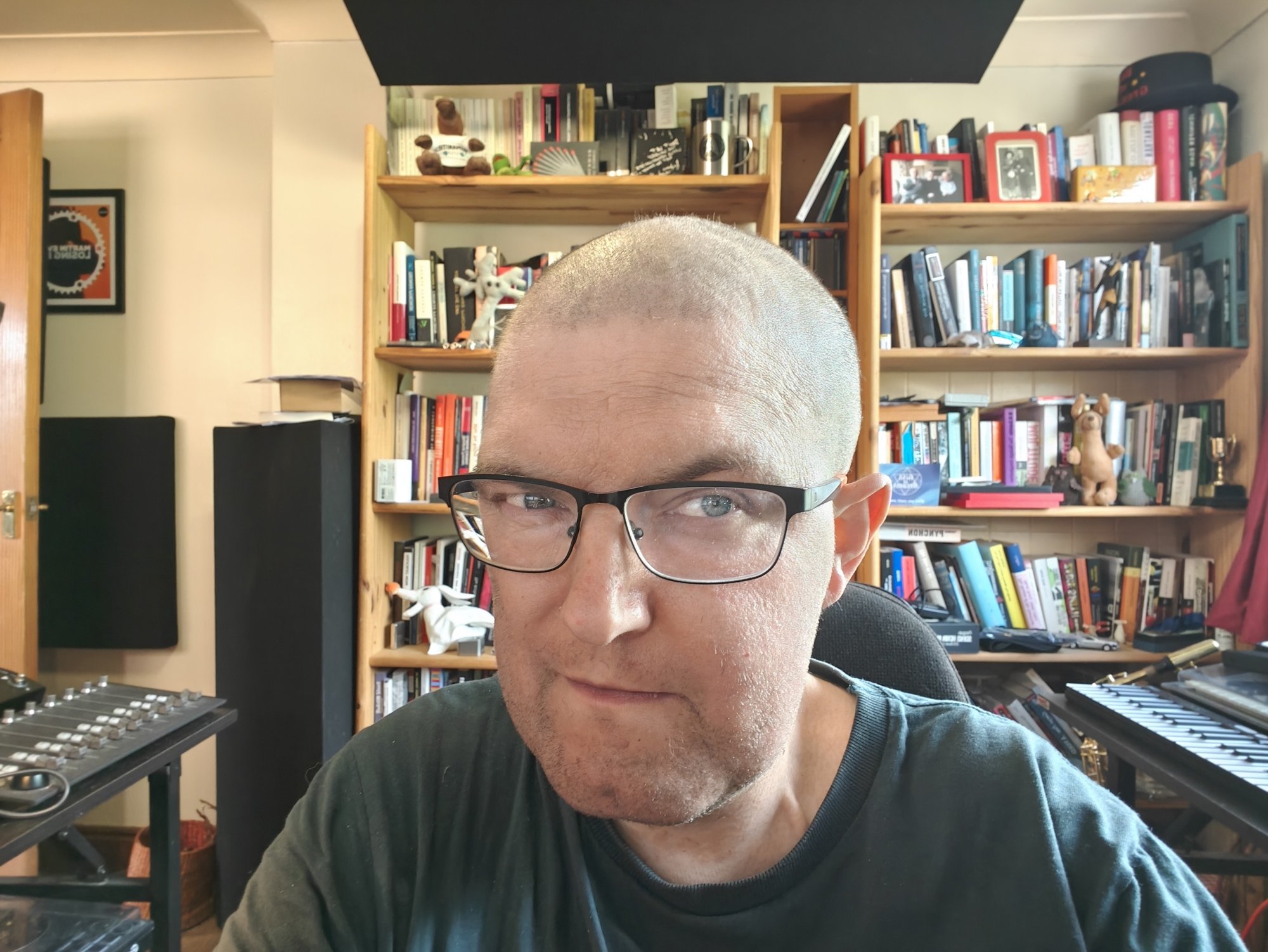 Me without hair 