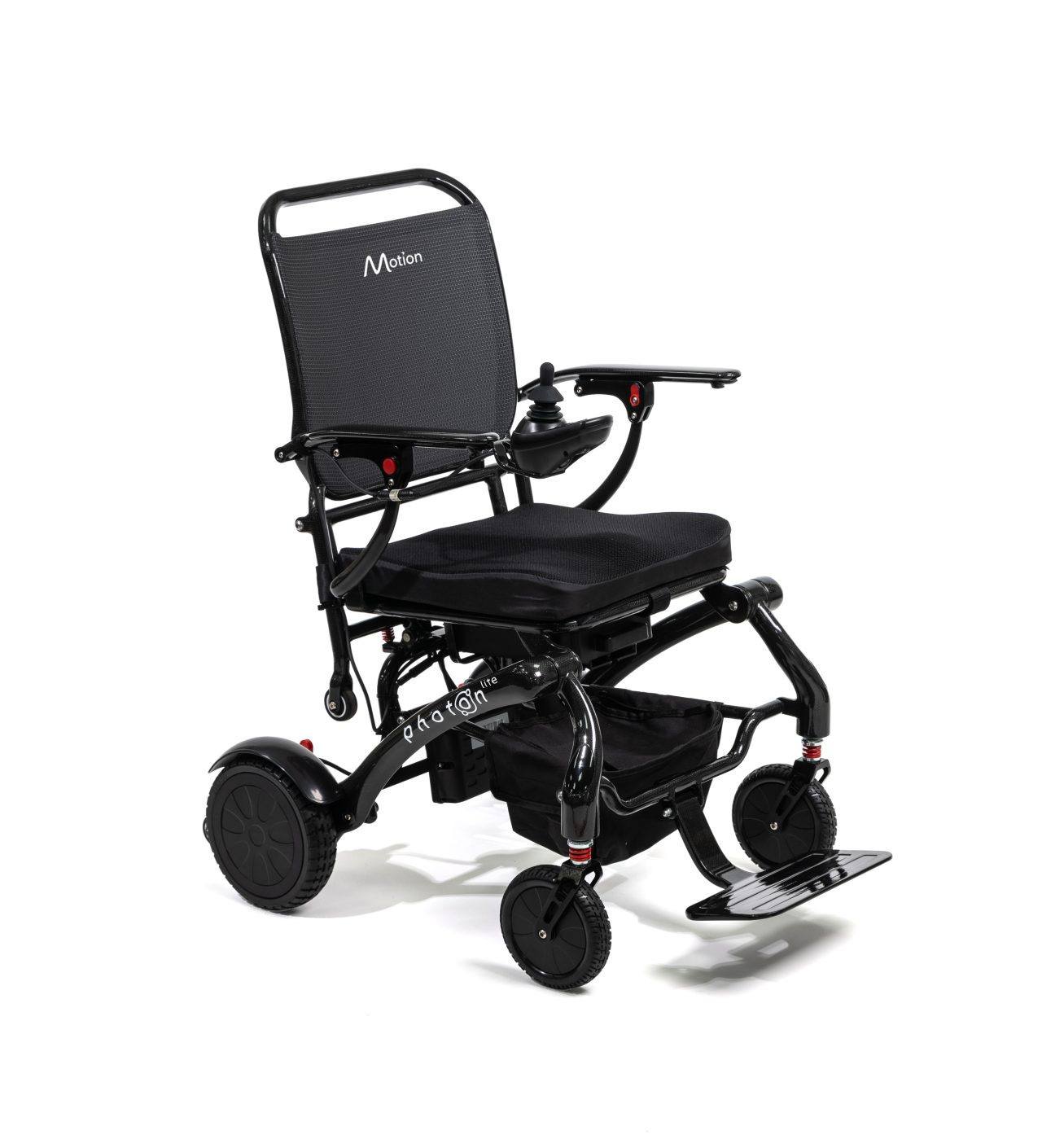 The Motion Photon Lite powerchair. An electric wheelchair.